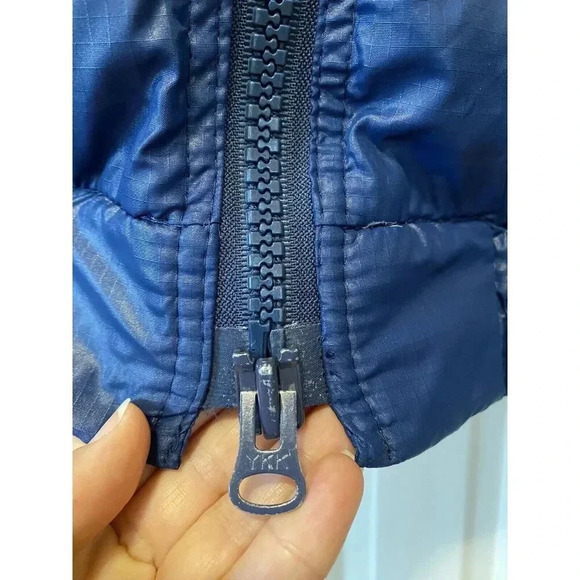 Men's Blue Puffer Jacket - Picture 5 of 16